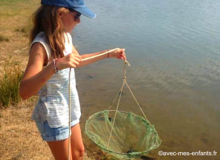 activites pour enfants arcachon pêche au crabe