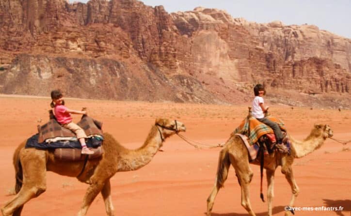 Jordanie en famille Wadi Rum